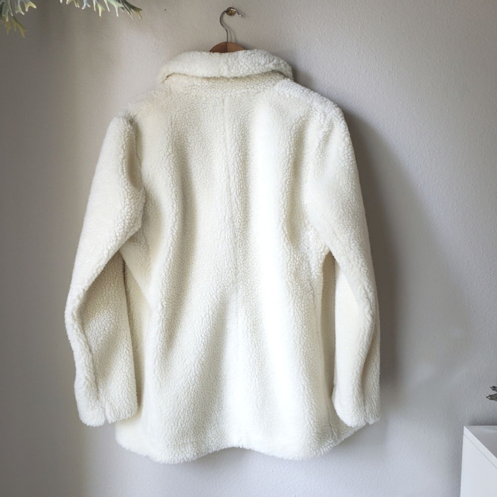 SOLD J. Crew | Faux Fur Teddy Coat - Picture 6 of 14
